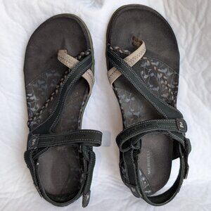 Merrell Siena Black Performance sandals Size 8 Black